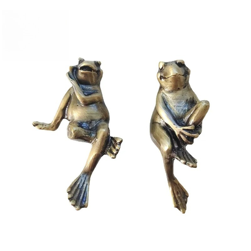 Unique Furniture Hardware Pulls - Frog Brass Cabinet Door Knobs Home