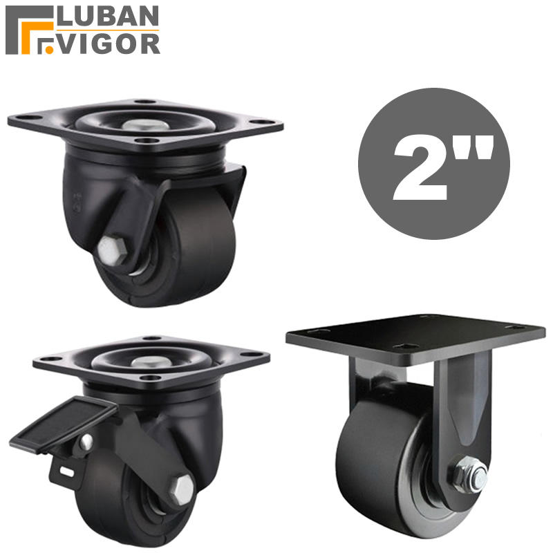 Furniture Hardware Lowes - load-bearing 300KG 2 inch Low Casters