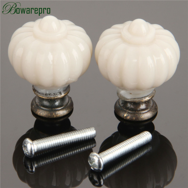 1Pc Acrylic Ivory White Pumpki - Furniture Hardware Factory recension och pris