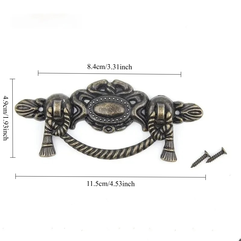 3Sets Retro Style Alloy Drawer - Furniture Hardware Knobs recension och pris