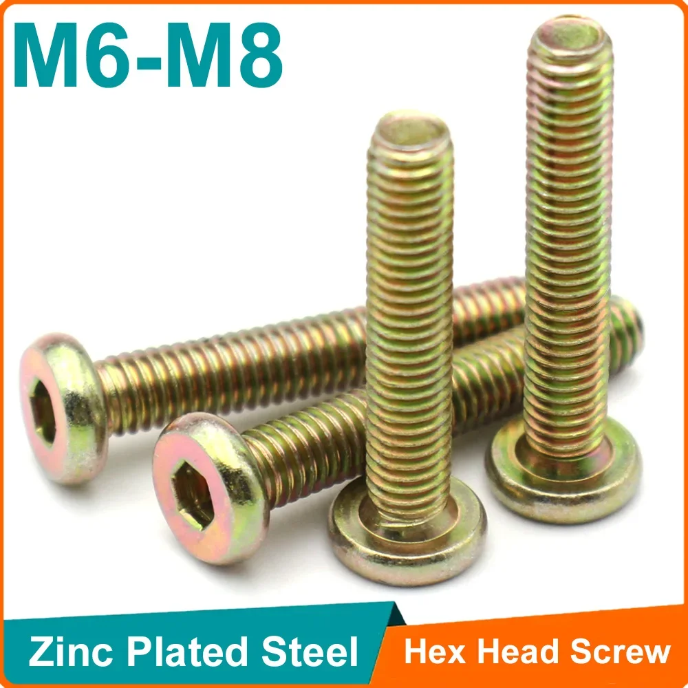 6PCS/lot M6 M8 Zinc-Plated Fla - Furniture Hardware Lowes recension och pris
