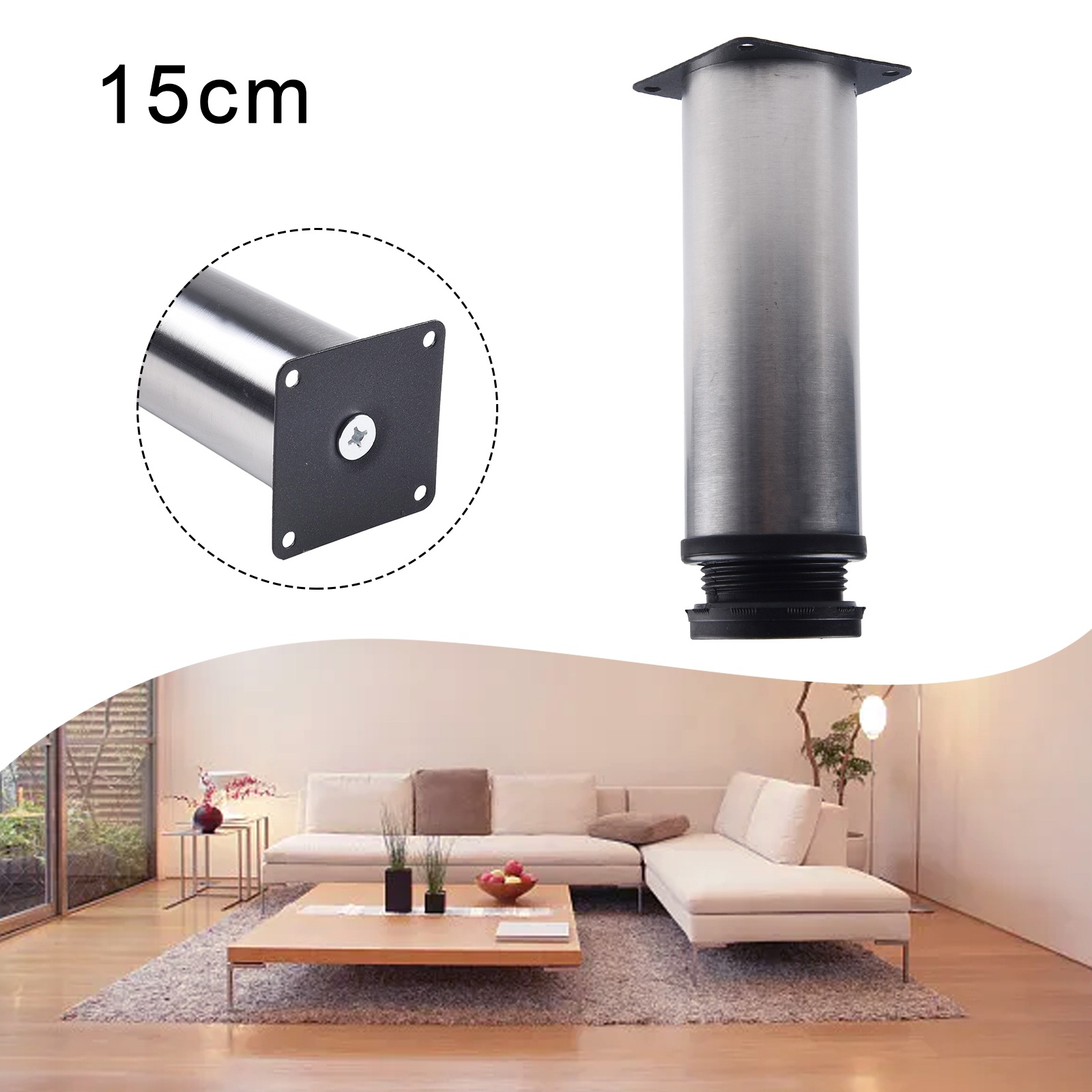 Stainless Steel Furniture Leg  - Furniture Hardware Screws recension och pris