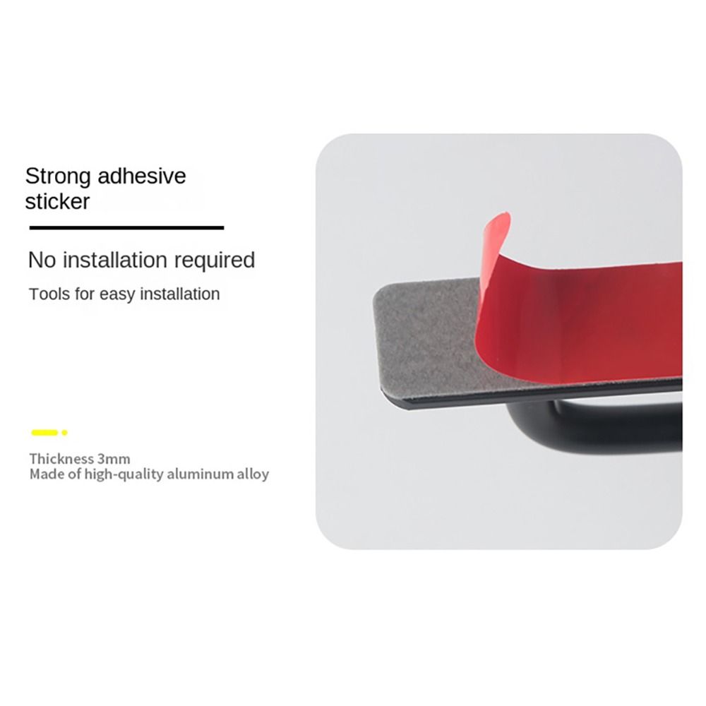 Punch-free Door Handle Aluminu - Furniture Hardware Knobs recension och pris
