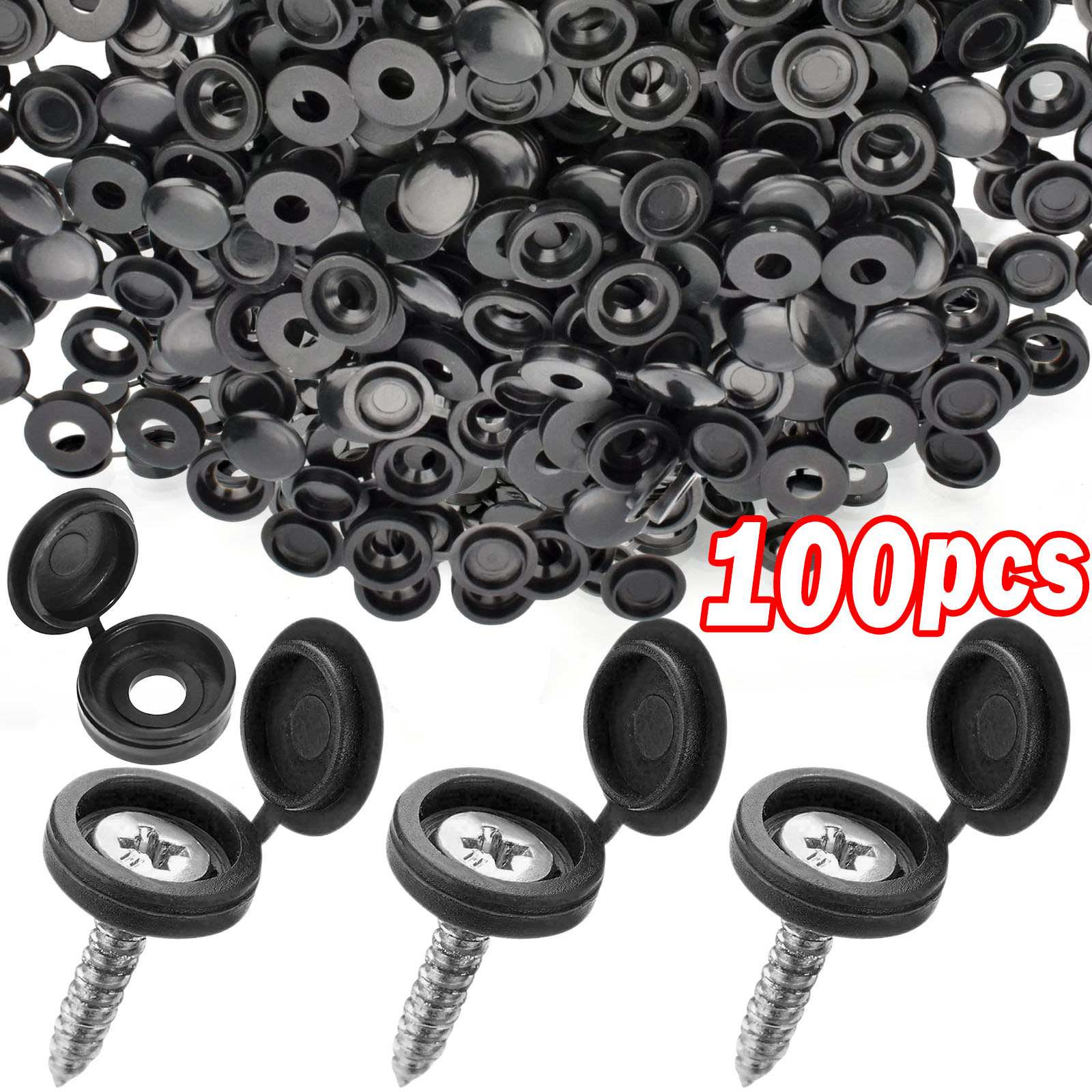 5/100PCS Hinged Plastic Screw  - Furniture Hardware Screws recension och pris