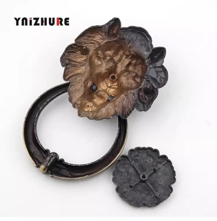 Antique Bronze Lion Head Handl - Furniture Hardware Knobs recension och pris