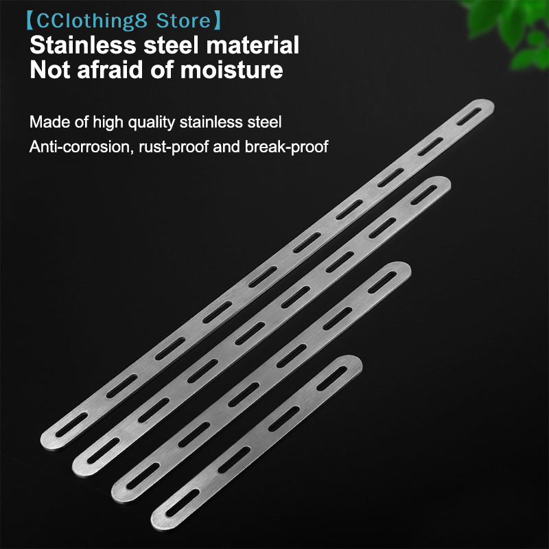 Stainless Steel Flat Corner Br - Furniture Hardware Connectors recension och pris