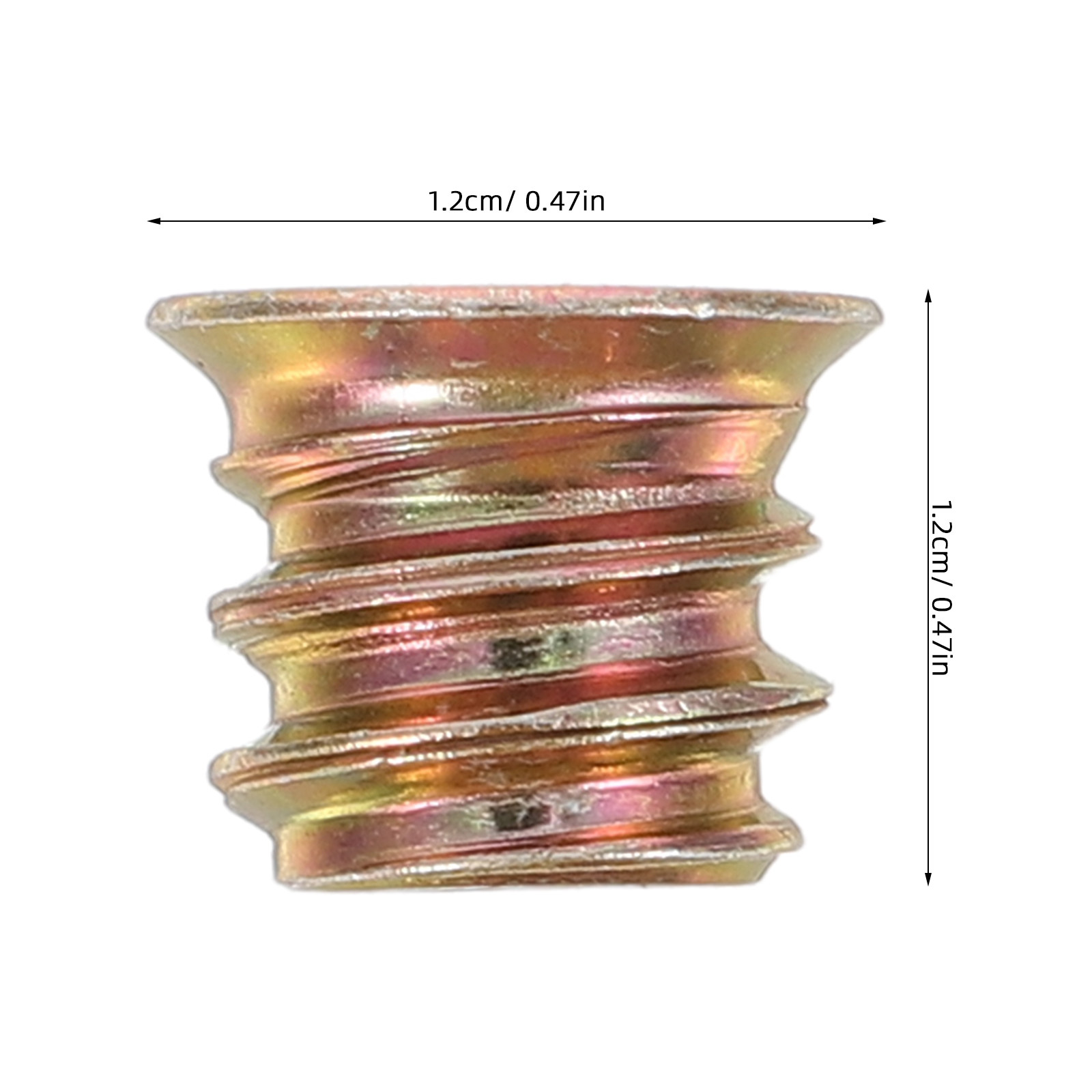 50 Pcs Nuts Furniture Insert C - Furniture Hardware Threaded Inserts recension och pris