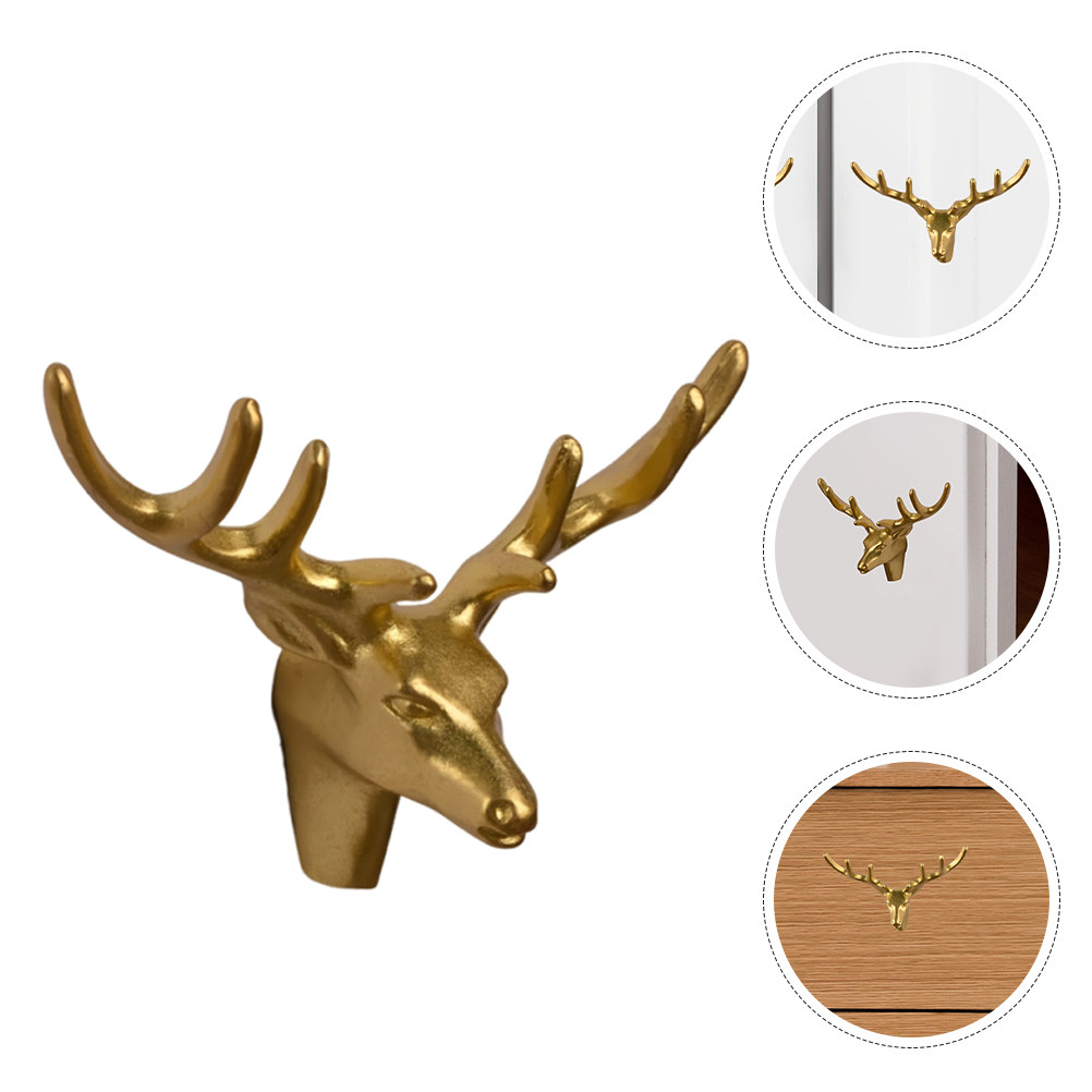Brass Deer Pull Unique Cabinet - Unique Furniture Hardware Pulls recension och pris