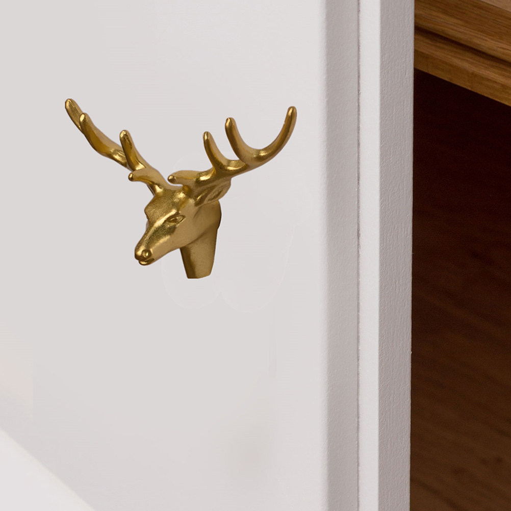 Brass Deer Pull Unique Cabinet - Unique Furniture Hardware Pulls recension och pris