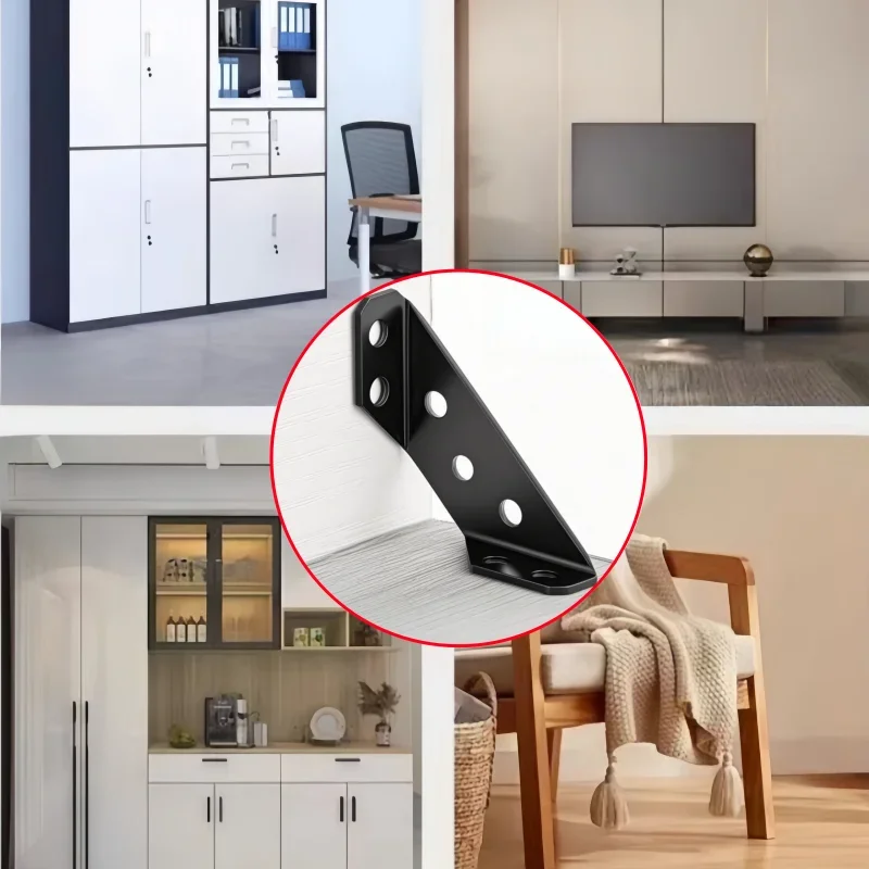 Black multifunctional corner b - Furniture Hardware Connectors recension och pris