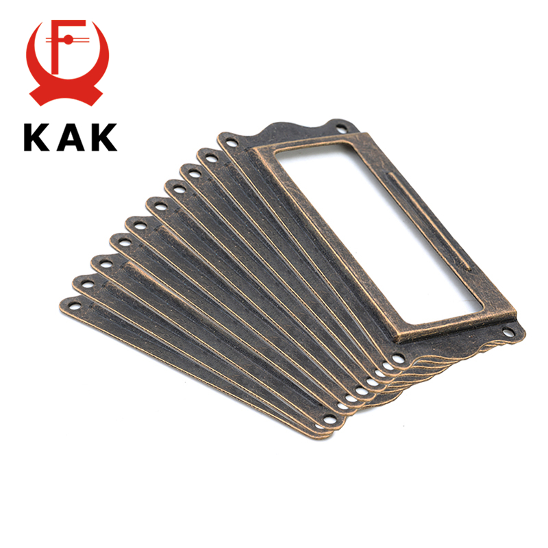 10pcs NED Antique Brass Handle - Furniture Hardware Names recension och pris