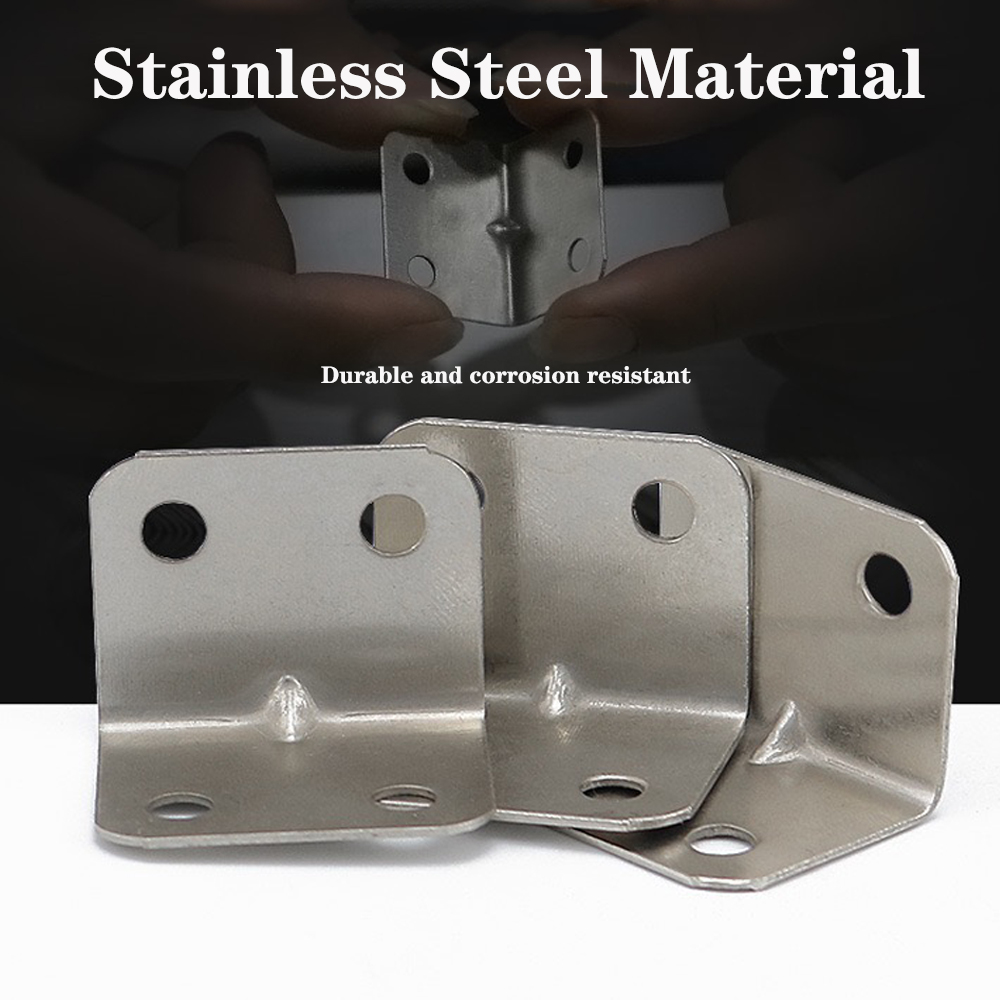 Stainless Steel L-Shaped Corne - Furniture Hardware Connectors recension och pris