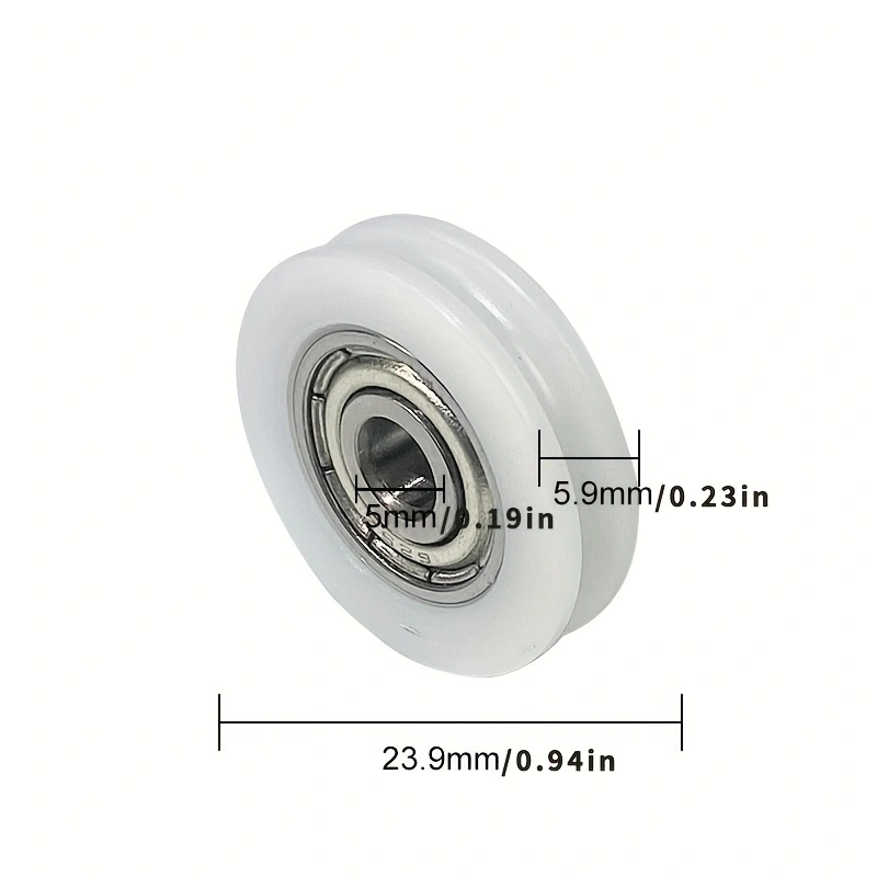 9Pcs U‑Groove Nylon Bearing Ro - Furniture Hardware Lowes recension och pris