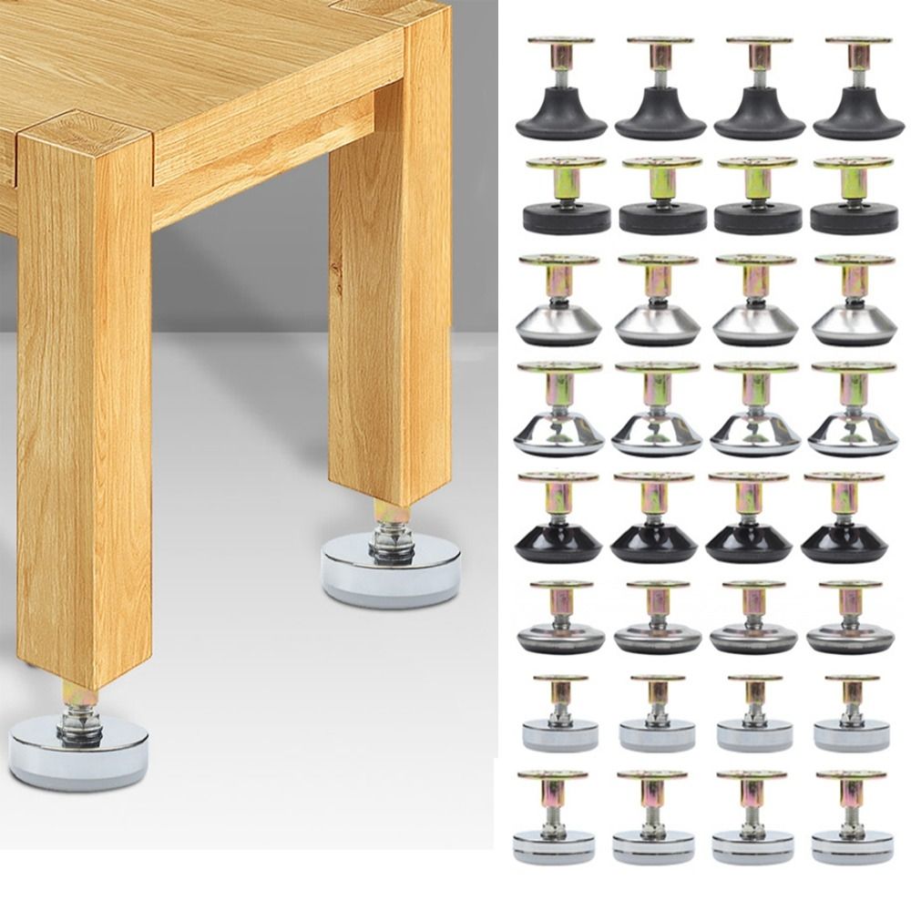 4pcs Adjustable Furniture Supp - Furniture Leveling Hardware recension och pris