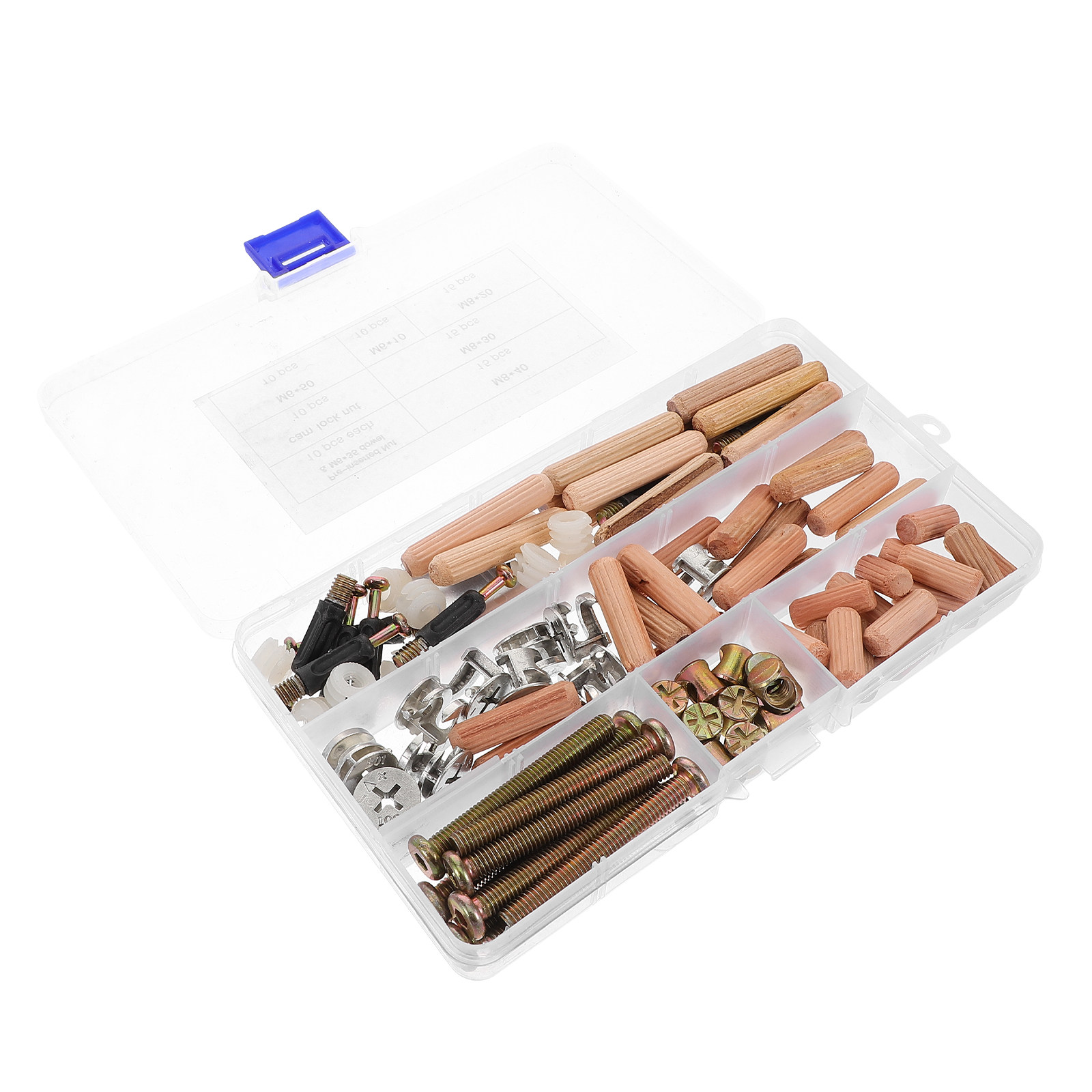 95Pcs Furniture Connector Hard - Furniture Hardware Screws recension och pris
