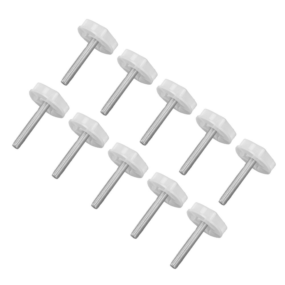 10Pcs White Screw Adjustable F - Furniture Leveling Hardware recension och pris