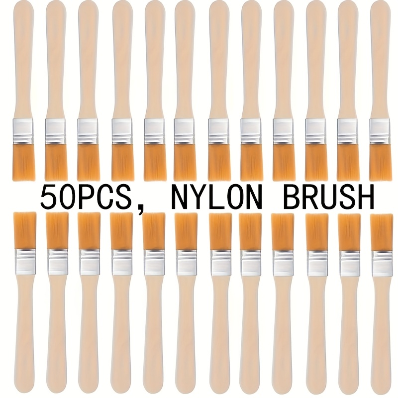 50pcs Nylon Paint Brushes with - Furniture Hardware Factory recension och pris
