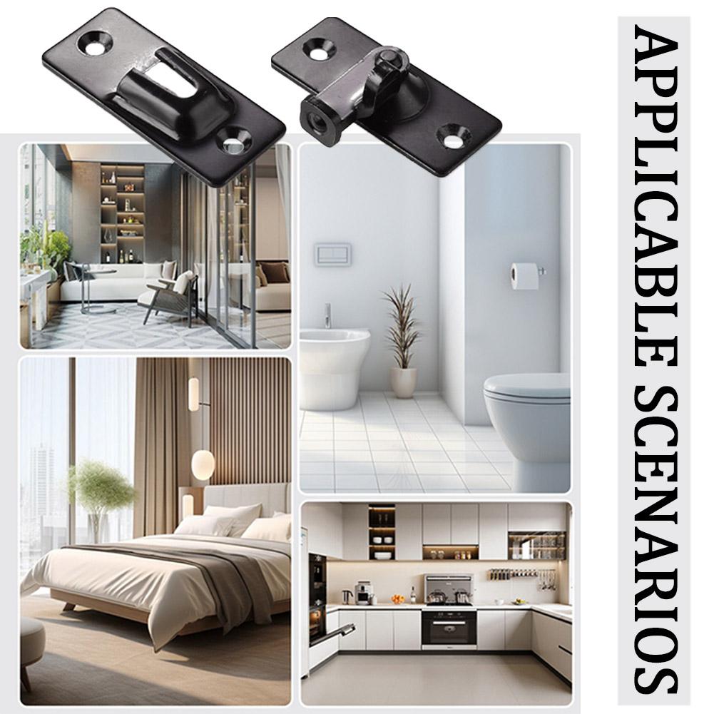 90 Degree Barn Door Lock Stain - Furniture Sliding Door Hardware recension och pris