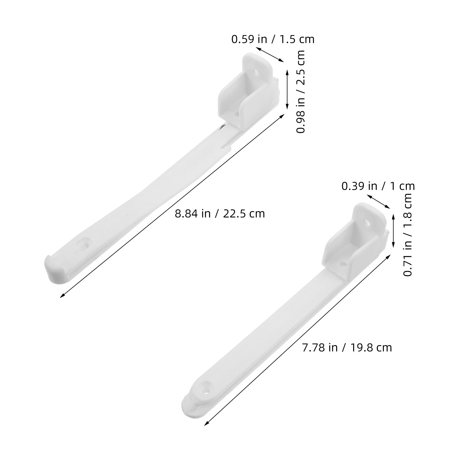 1Set Baby Crib Fence Adjustabl - Furniture Hardware Connectors recension och pris
